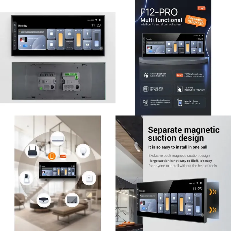 Tuya Smart Home 12 Inch Centra - Home Bar Android 评论和价格