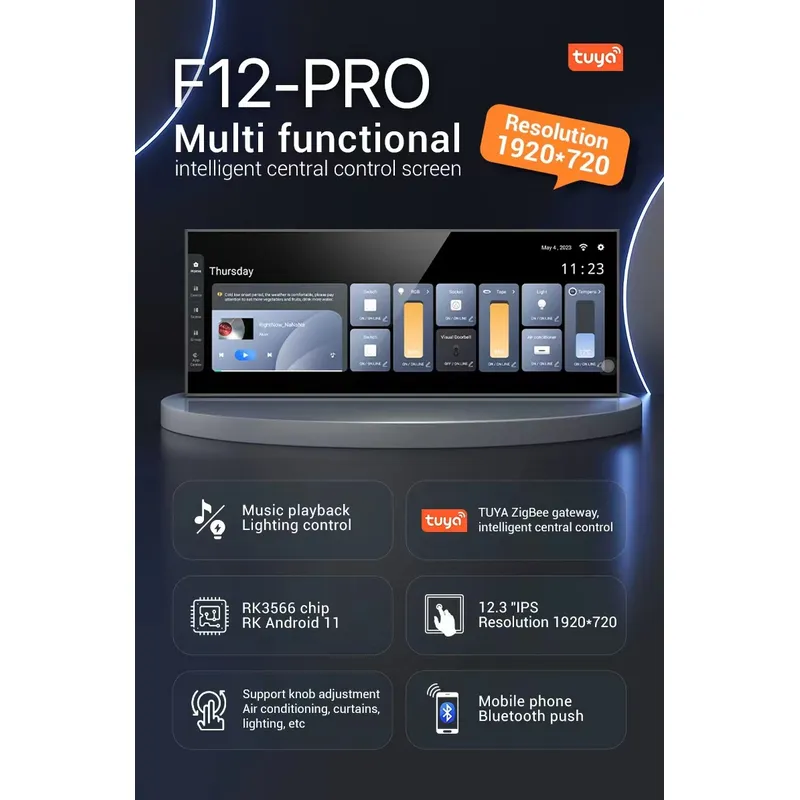Tuya Smart Home 12 Inch Centra - Home Bar Android 评论和价格