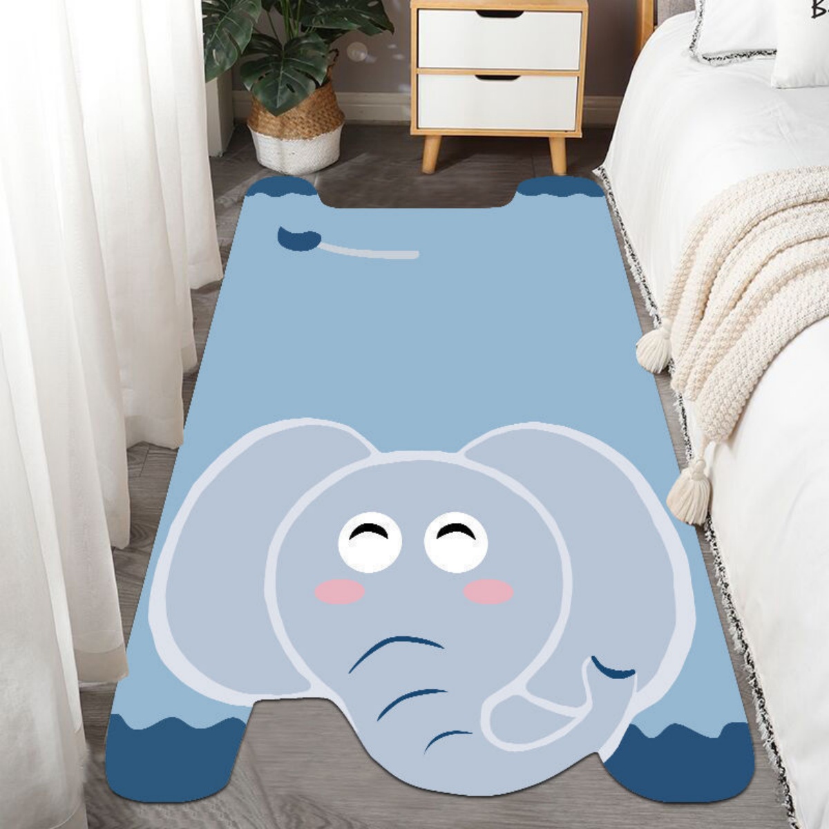 Cartoon Pig Decor Area Rug Uni - Home Bar Lounge 评论和价格