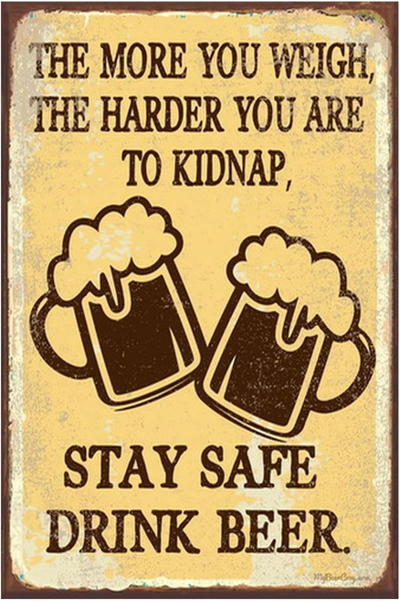 Beer-Sign Metal-Sign Wall-Art  - Home Bar Lounge 评论和价格